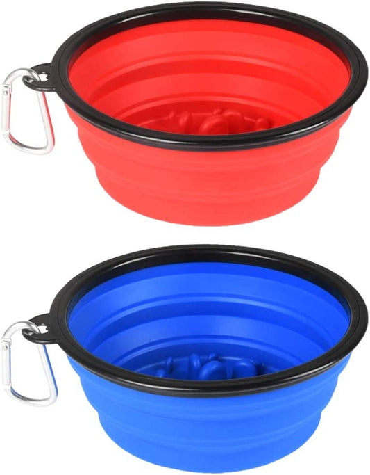 Collapsible Dog Bowls (2 Pack)