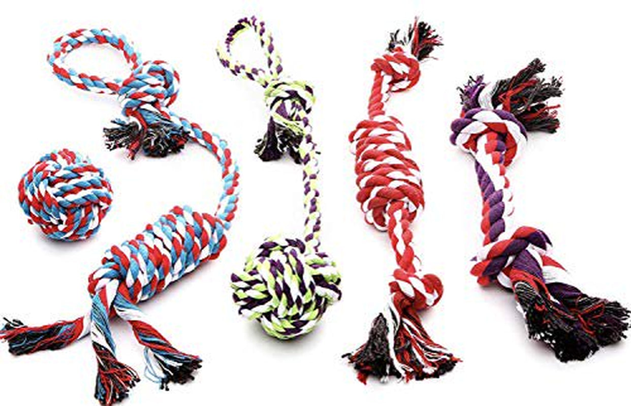 Pacific Pups Product Rope Dog Toys - 5 Pack