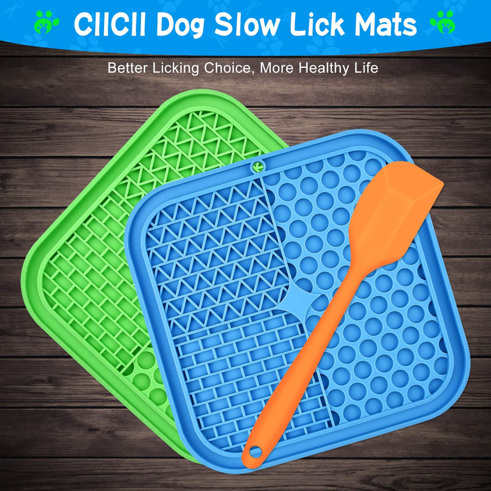 3 Piece Lick Mats for Pets