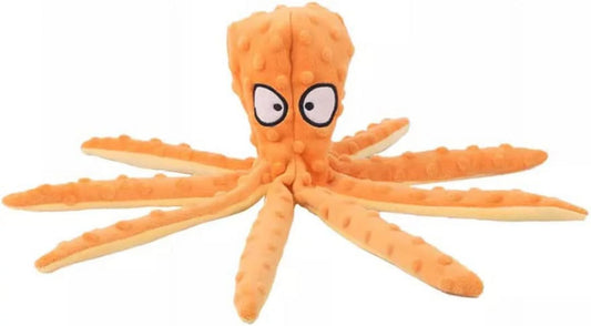 Squeaky Octopus Dog Toy (No Stuffing)