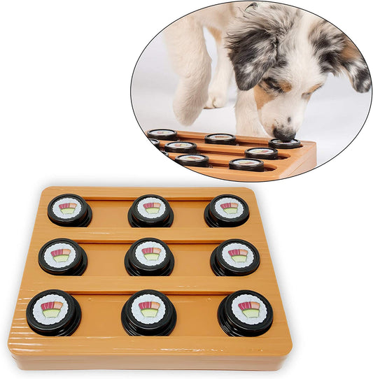 Sushi Interactive Puzzle Game Dog Toy