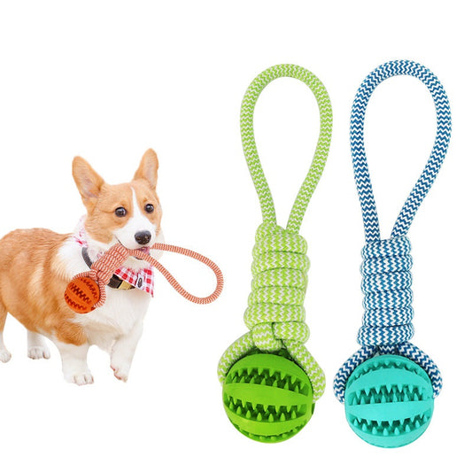 Treat Balls Interactive Hemp Rope